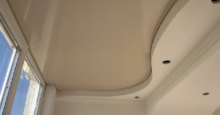 Натяжной потолок на балкон Димитровград, цена 6200 руб.