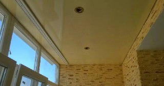 Натяжной потолок на балкон Димитровград, цена 6200 руб.