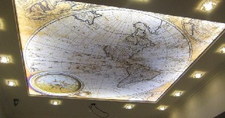 Натяжной потолок с фотопечатью Димитровград, цена от 6231 руб.