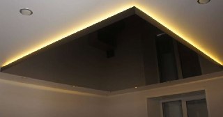 Натяжной потолок с подсветкой Димитровград, цена от 2108 руб.