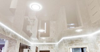 Натяжной ПВХ потолок Димитровград, цена от 2108 руб.